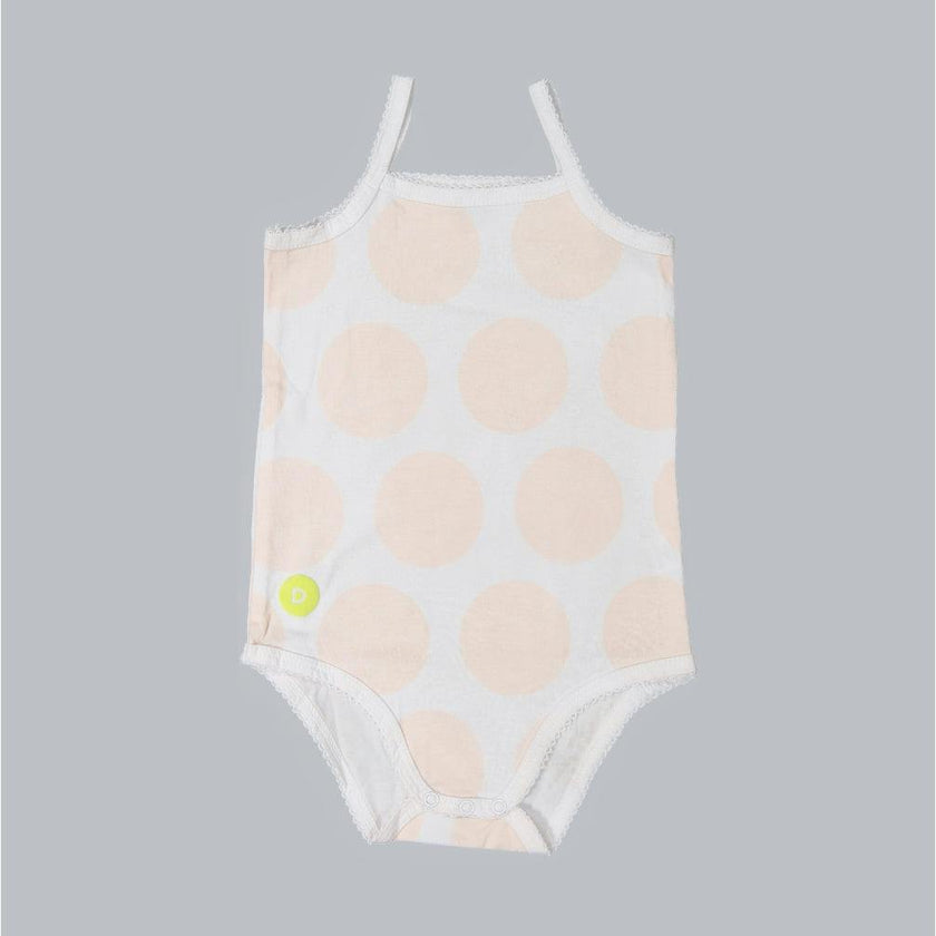 Baby Girl Sleeveless 4pc Onesie Set