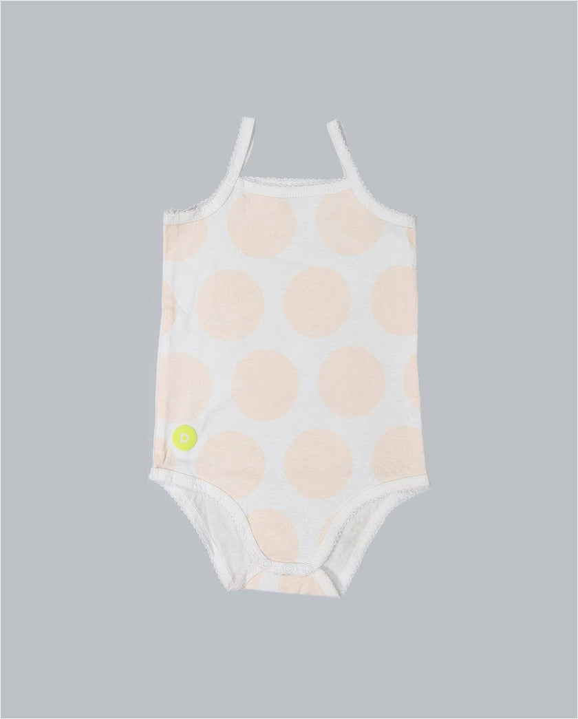 Baby Girl Sleeveless 4pc Onesie Set