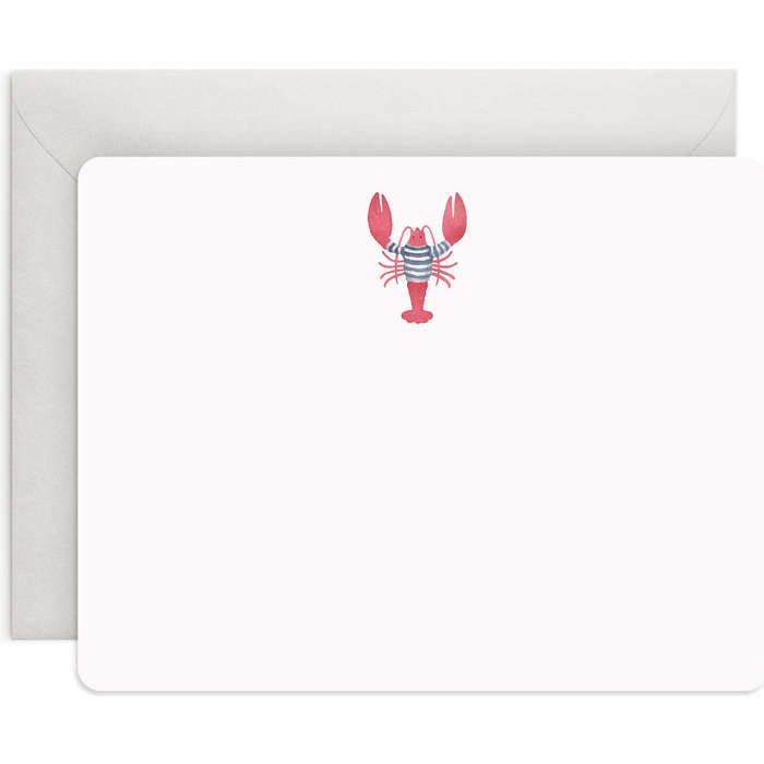 Set of 8 Flat Notecards