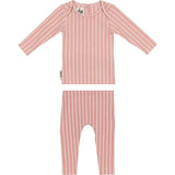 Vertical Pinstripe Loungewear Set