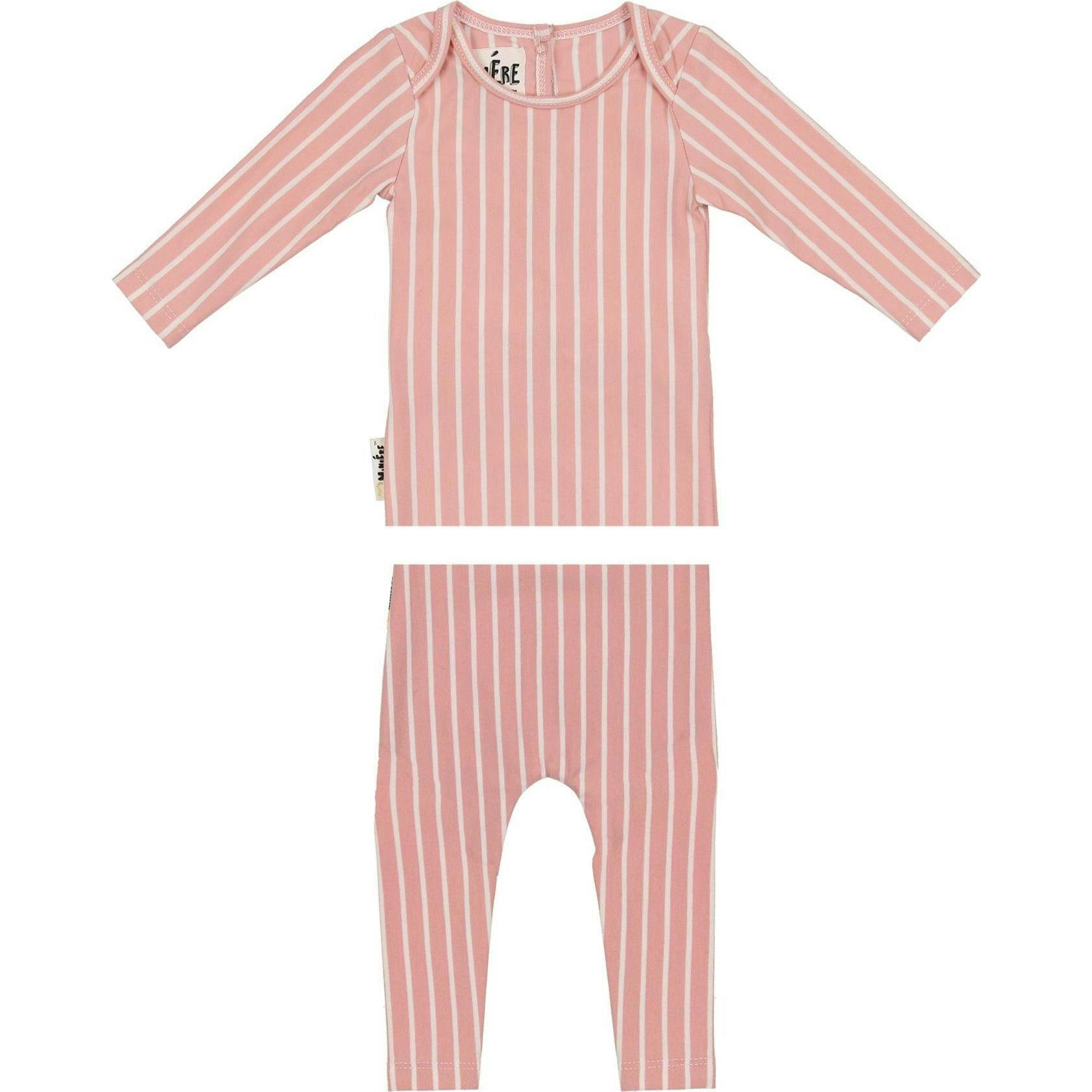 Vertical Pinstripe Loungewear Set