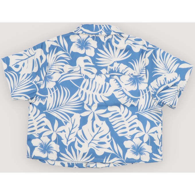 Garden Baby Shirt Tropical Print