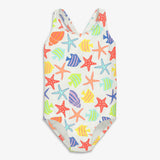 Kids tank swimsuit in under the sea