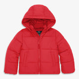 Kids fleece-lined puffer jacket