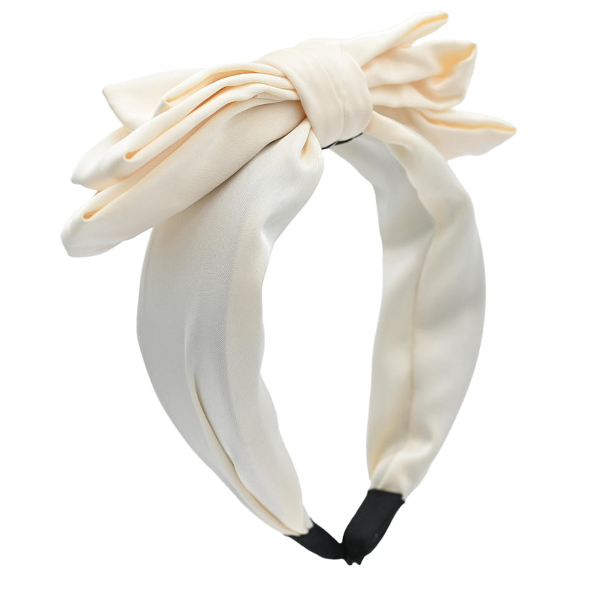 Multicolored Satin Ribbon Headband