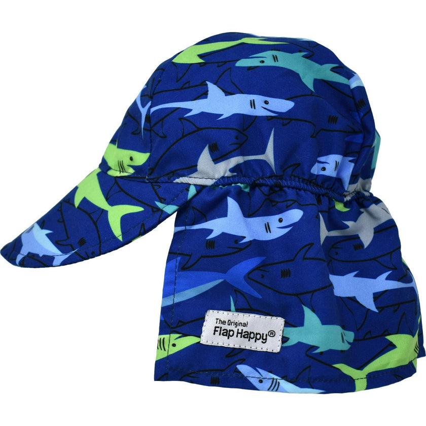 UPF 50+ Original Flap Hat - Sharky