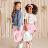 Howdy Gingham Bow Patch Denim Jacket