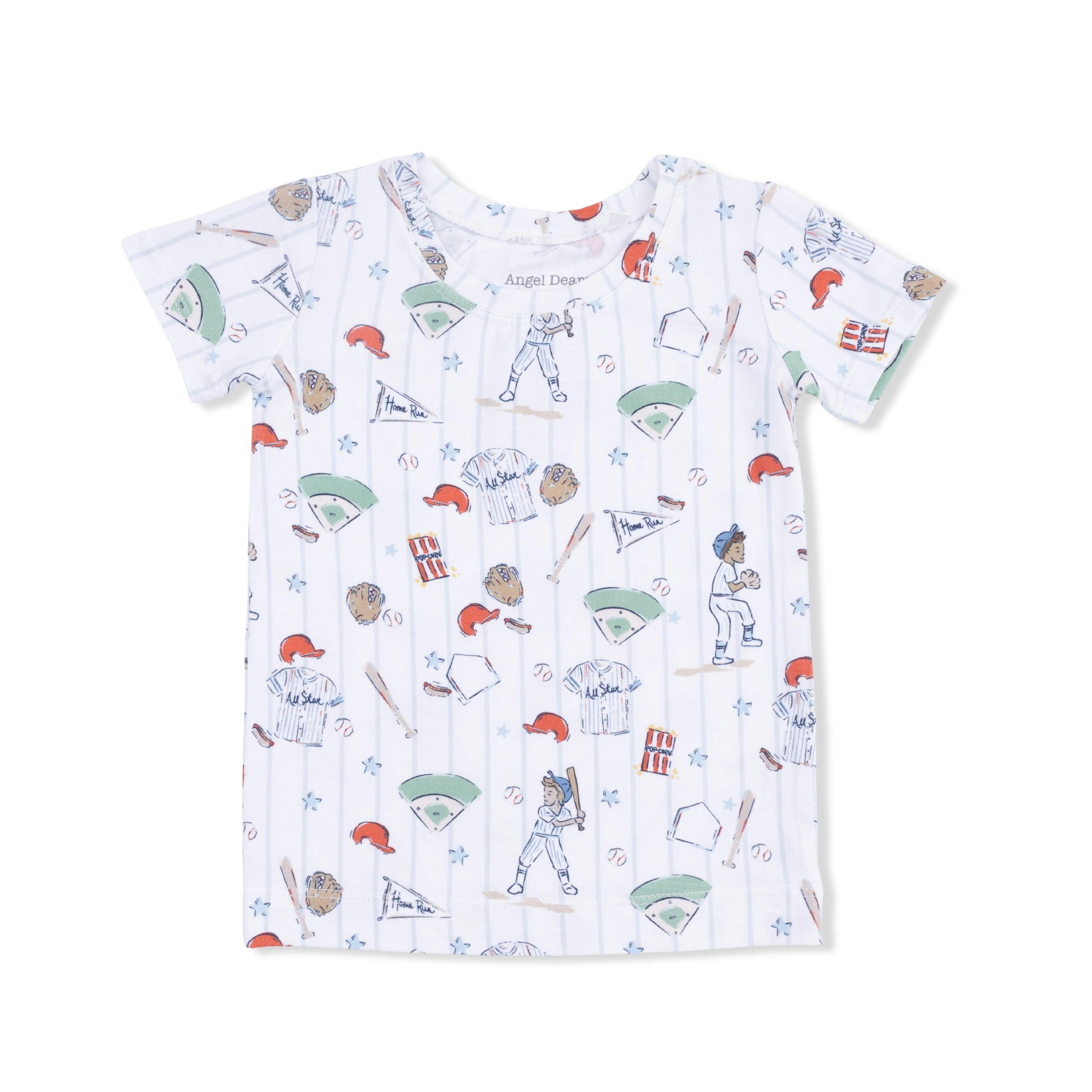 Home Run Baseball - Loungewear Short Set