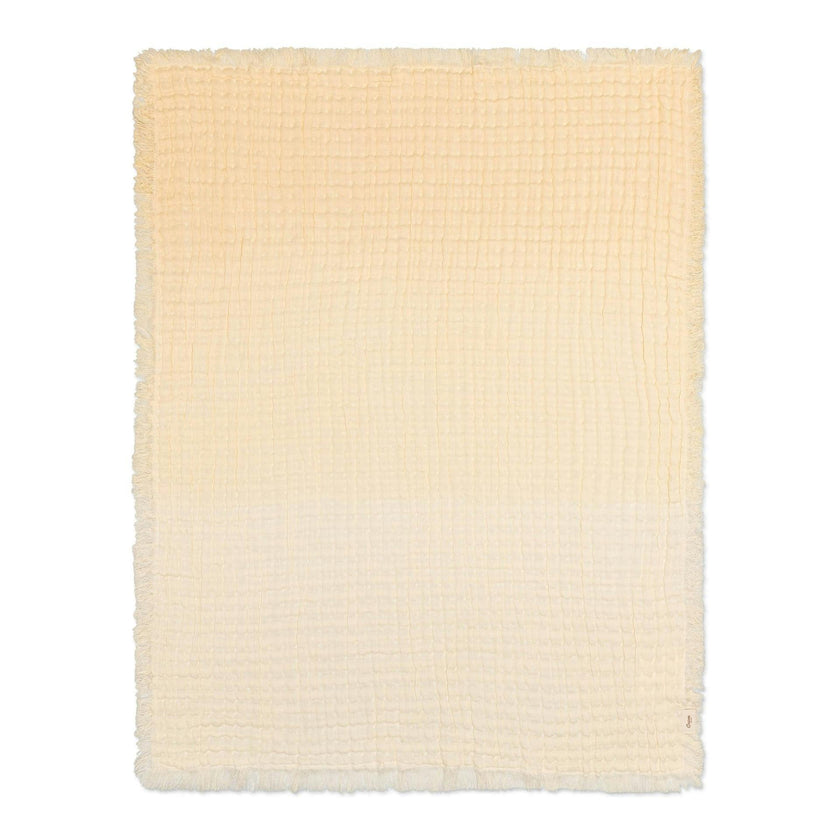 Multi-Layer Cotton Muslin Baby Blanket (Honey Ombre)