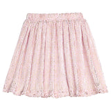Circle Skort - Pink Crinkle Stars