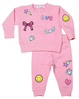 Baby Doodle Patches Set - Pink