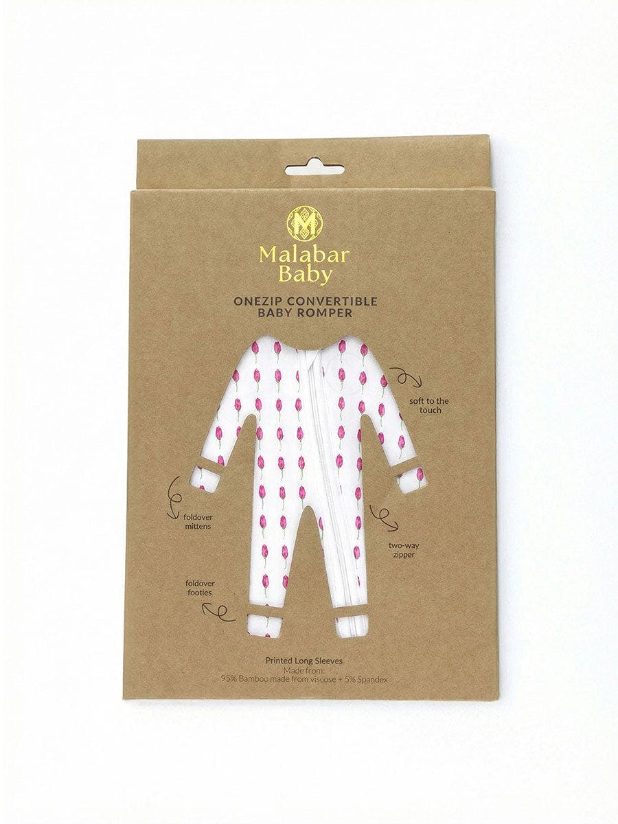 Babygrow Romper - Lotus Bud
