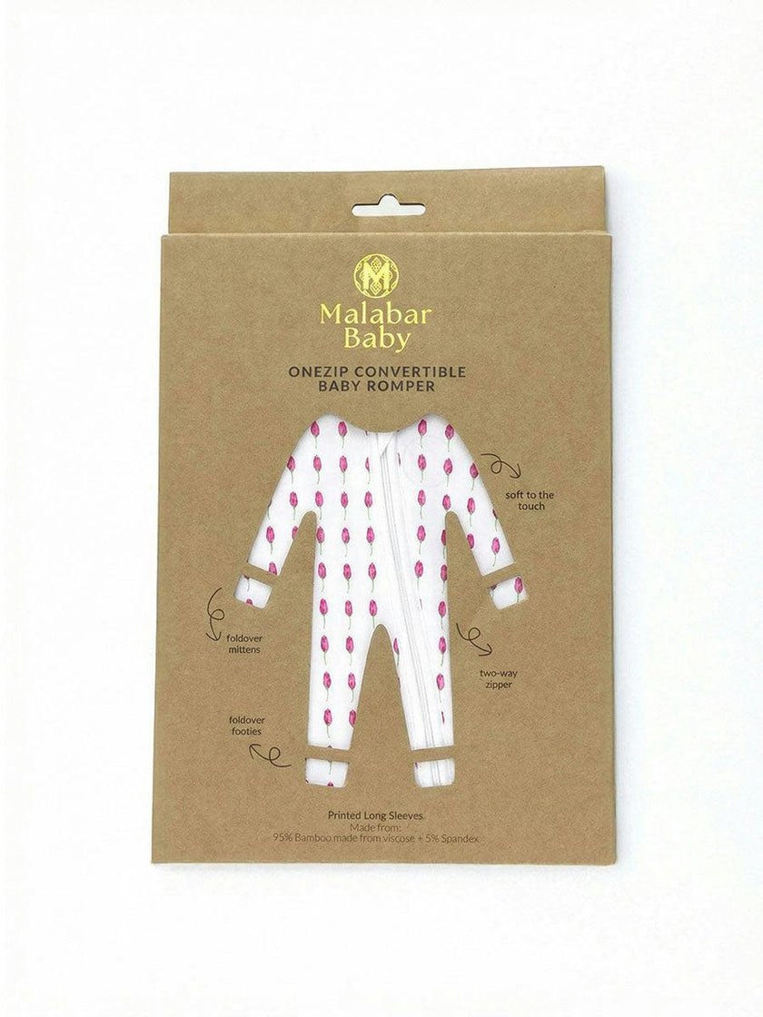Babygrow Romper - Lotus Bud