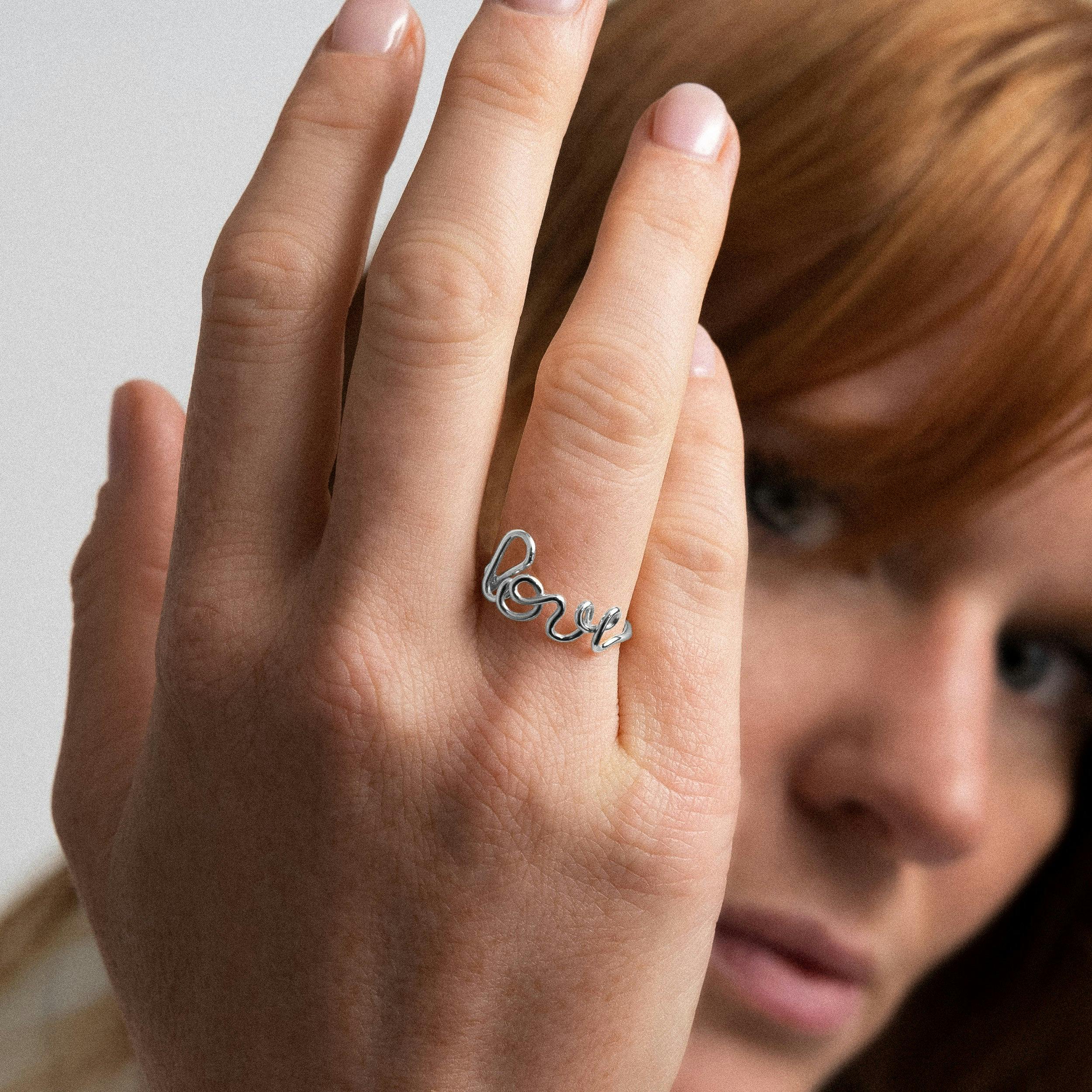 Women's Original Love Ring, Silver