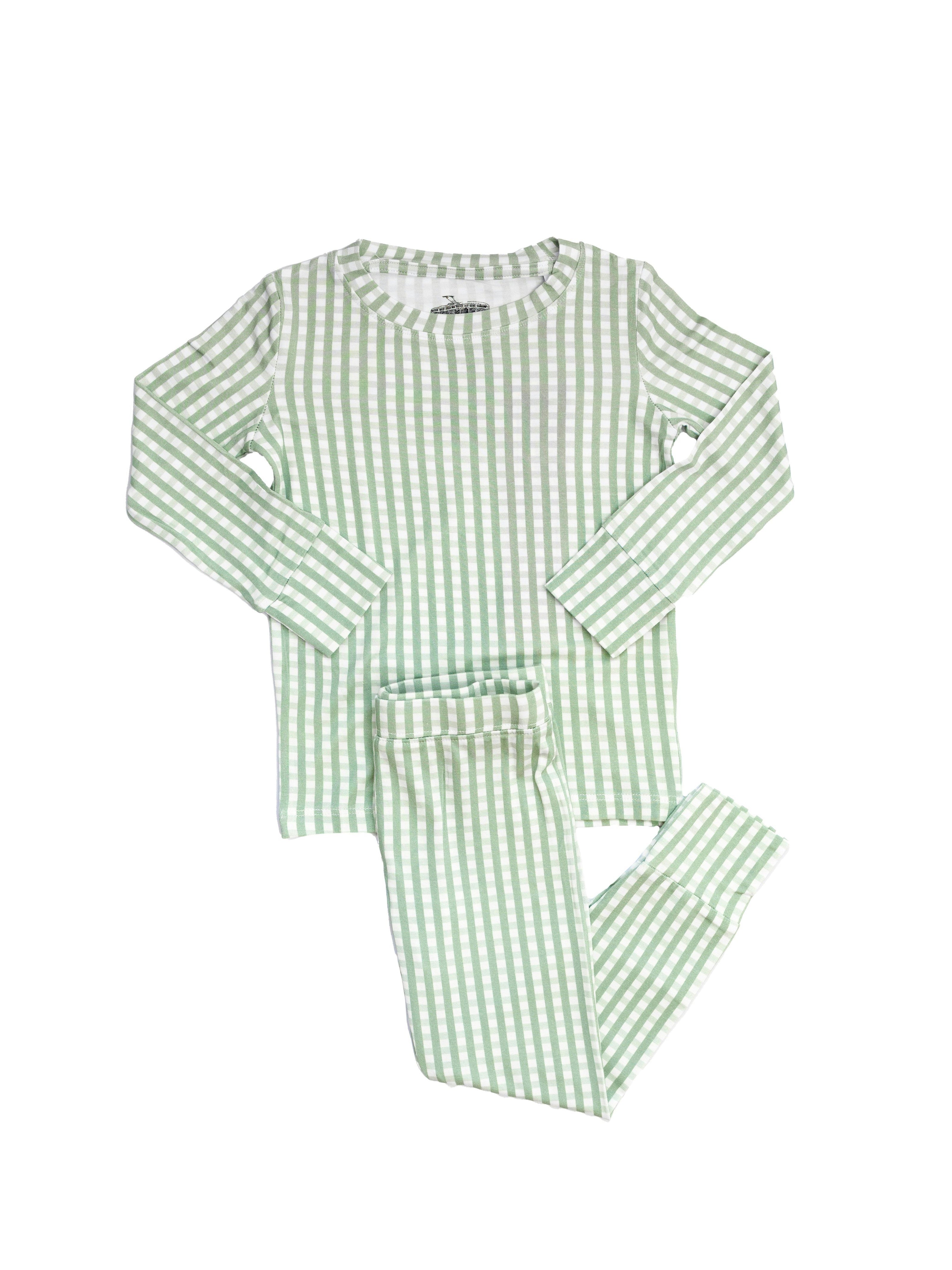 Pajama Set 2 Piece  - Gingham