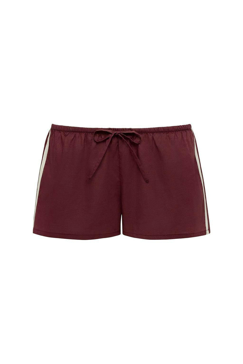 Sporty Low-Rise Drawstring Short