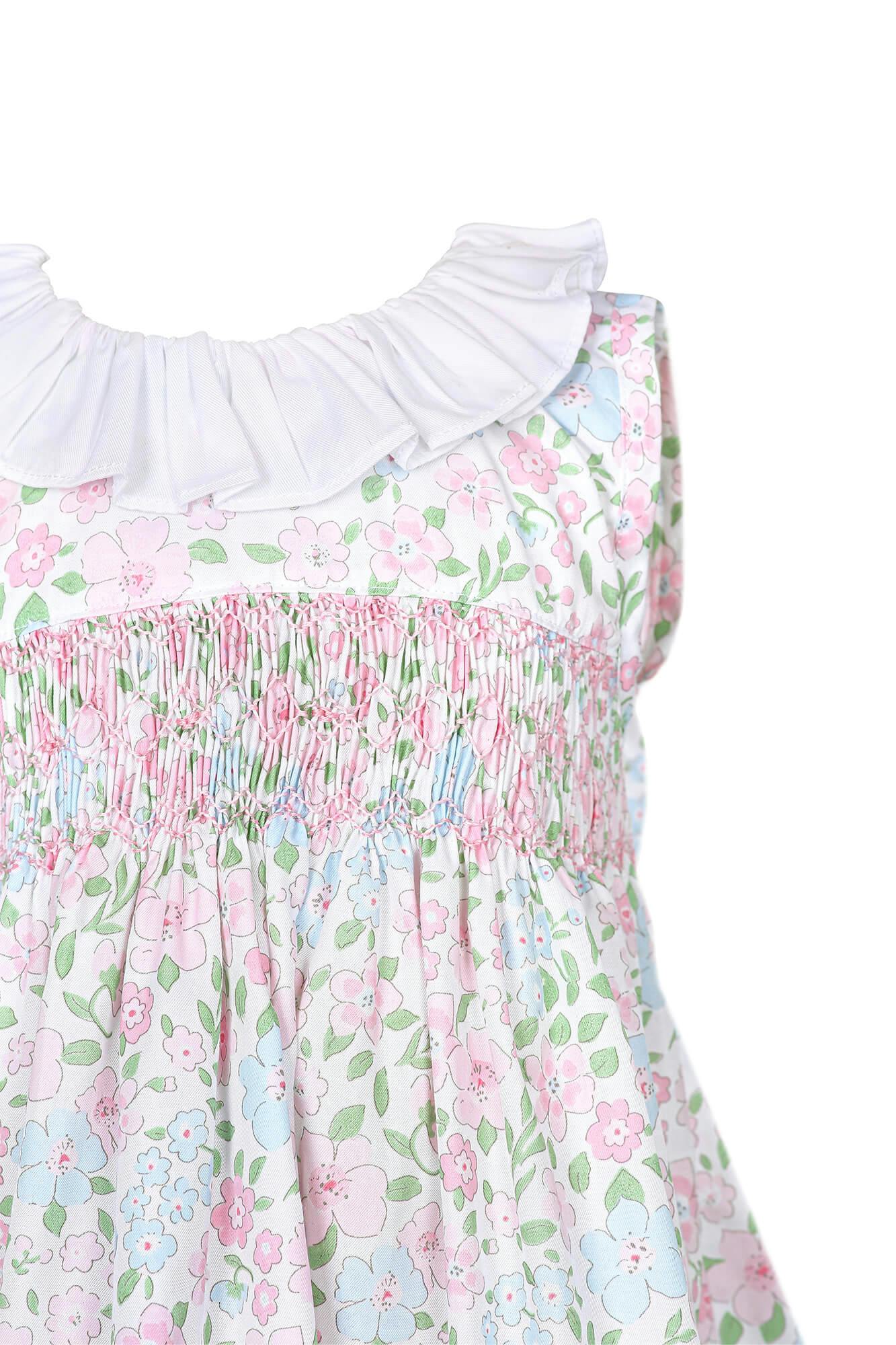 English Garden Woven Spring Dress