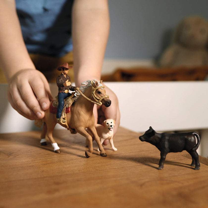 Schleich Farm World: Western Riding Adventures - 6 Piece Playset