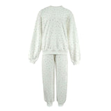Women's White Rainbow Sparkle Set