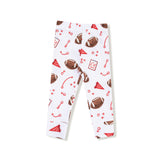 Touchdown Time - Red - Long Sleeve Loungewear Set