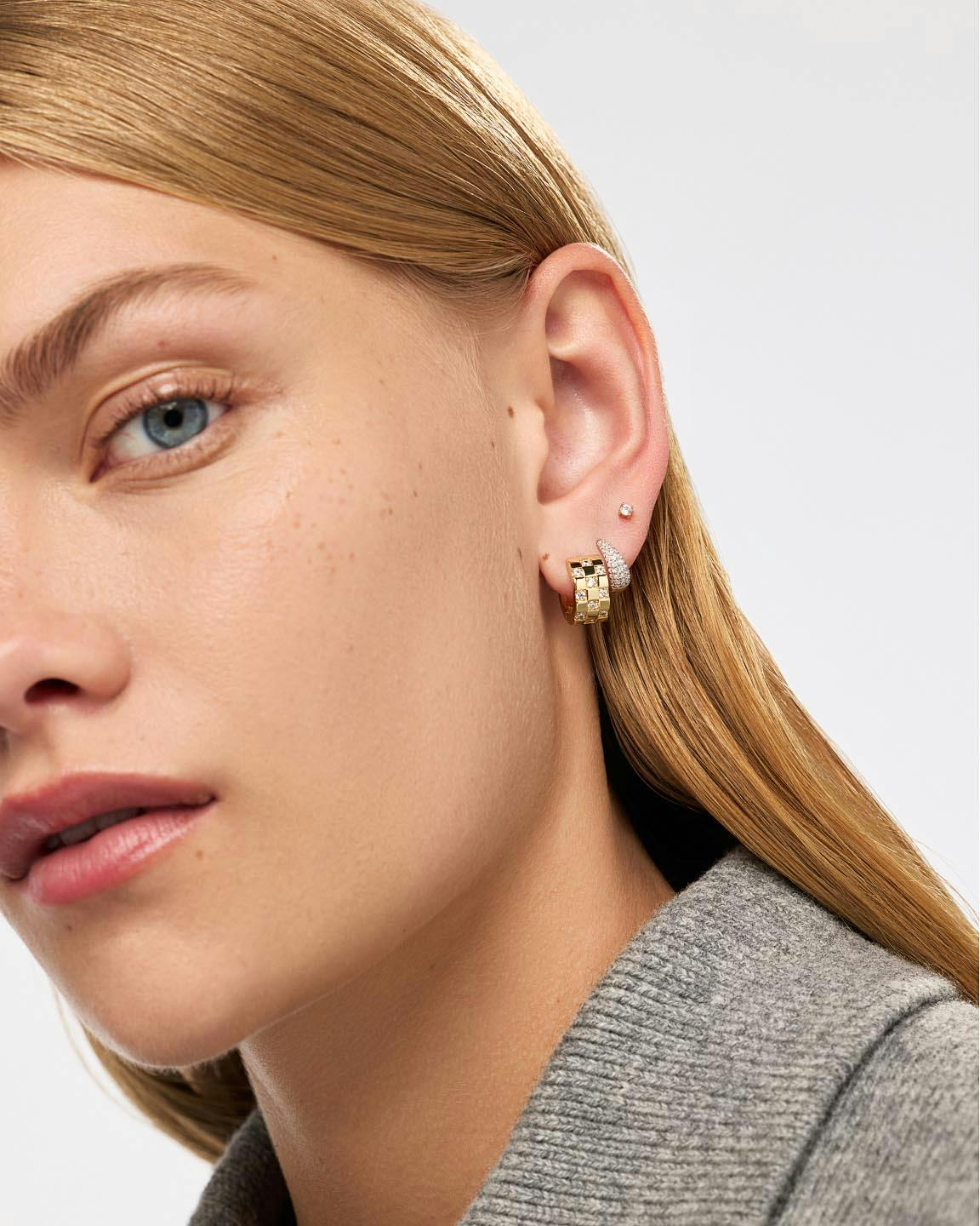 Small Hoop Earrings - Eden