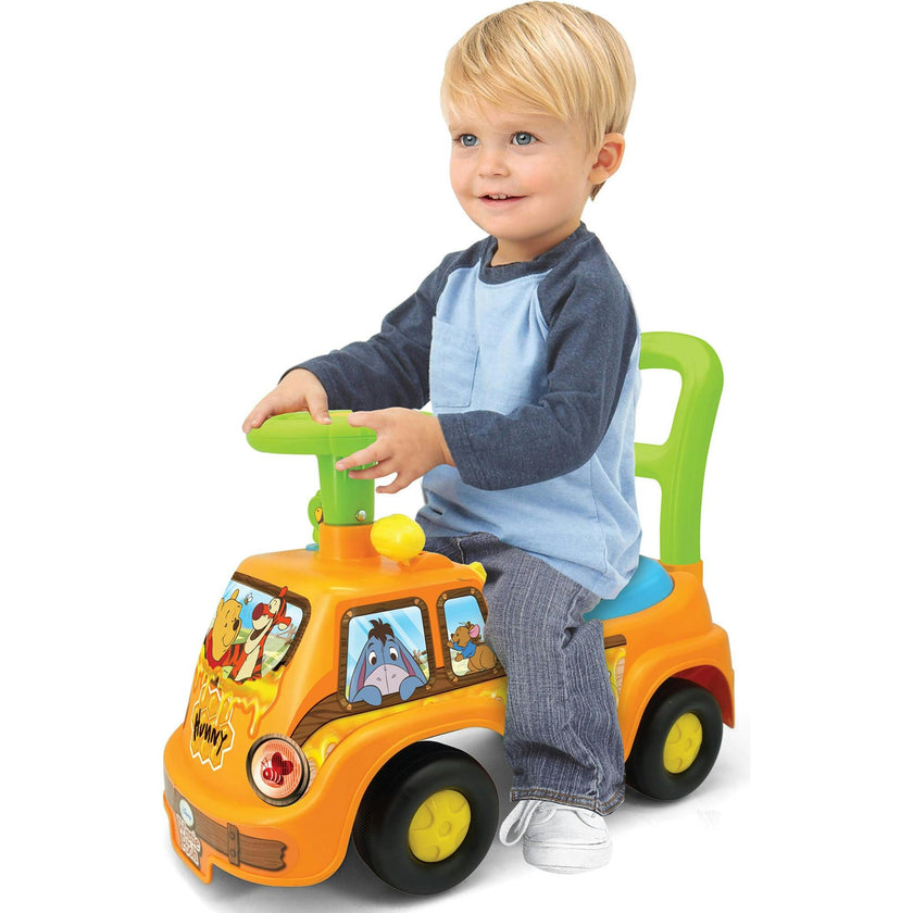 My First Adventure Ride-On: Pooh Honey Van - Disney Foot-To-Floor Vehicle