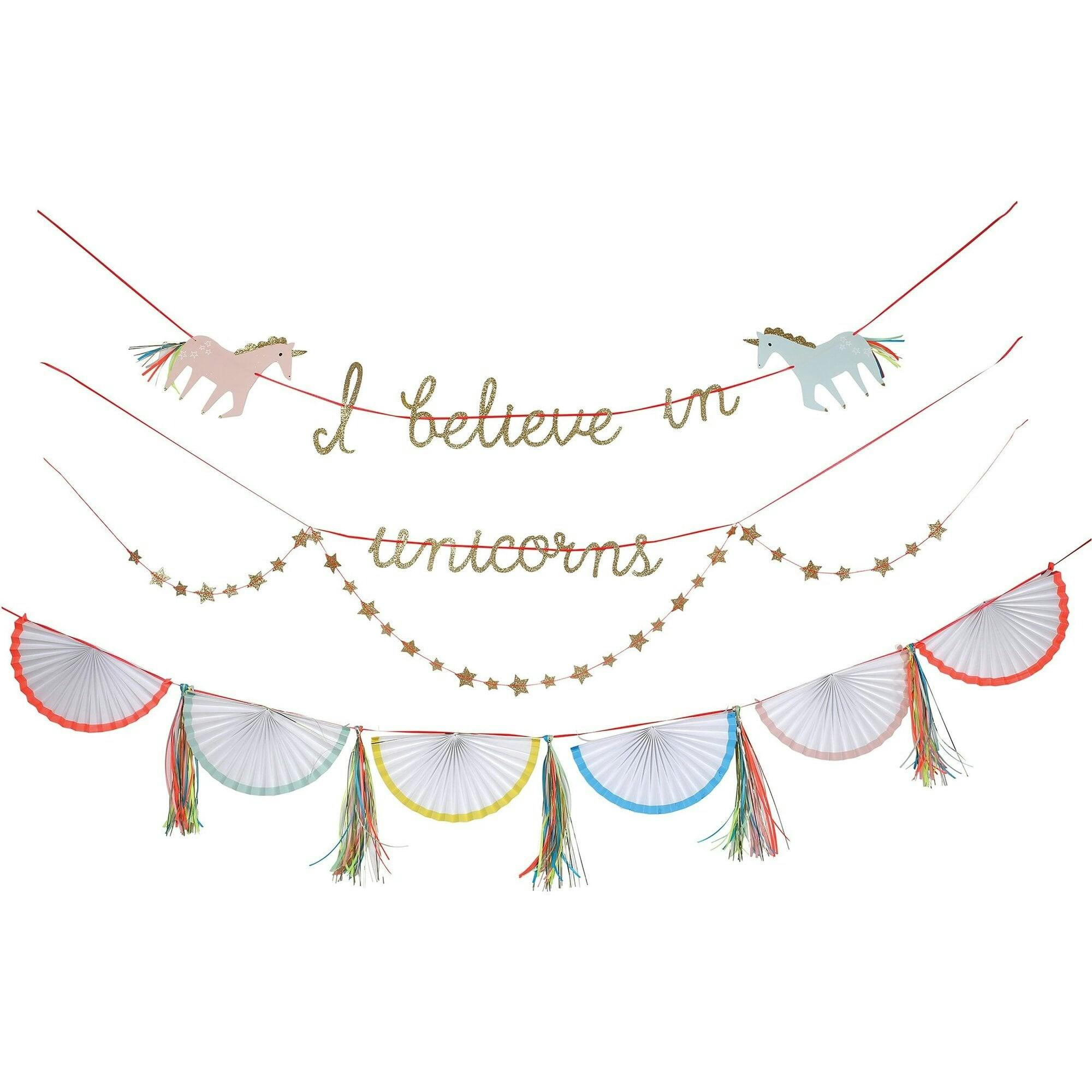 I Believe In Unicorns Garland Set