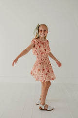 Eyelet Peasant Top