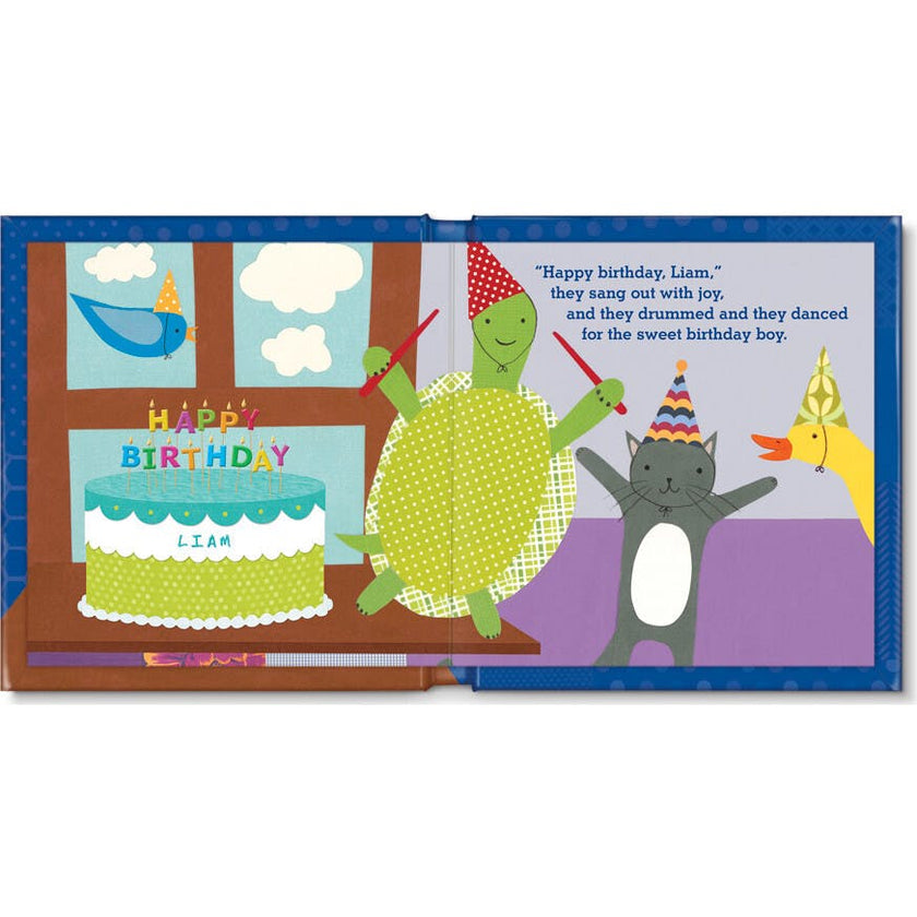 My Very Happy Birthday Personalized Board Book | Boy