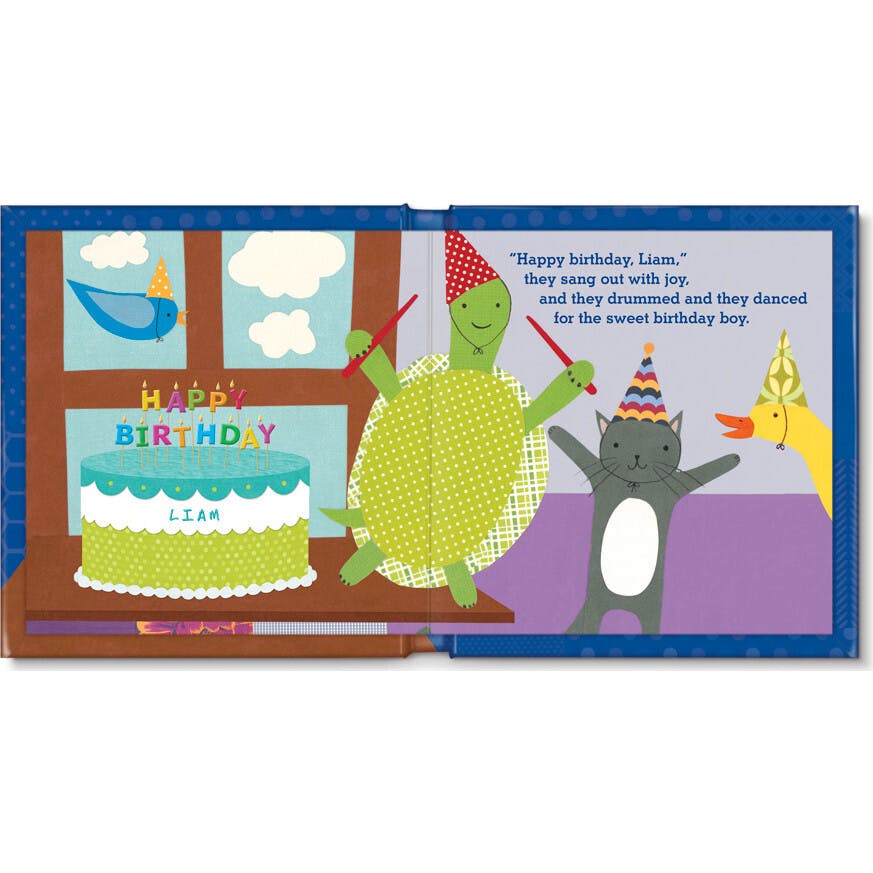 My Very Happy Birthday Personalized Board Book | Boy