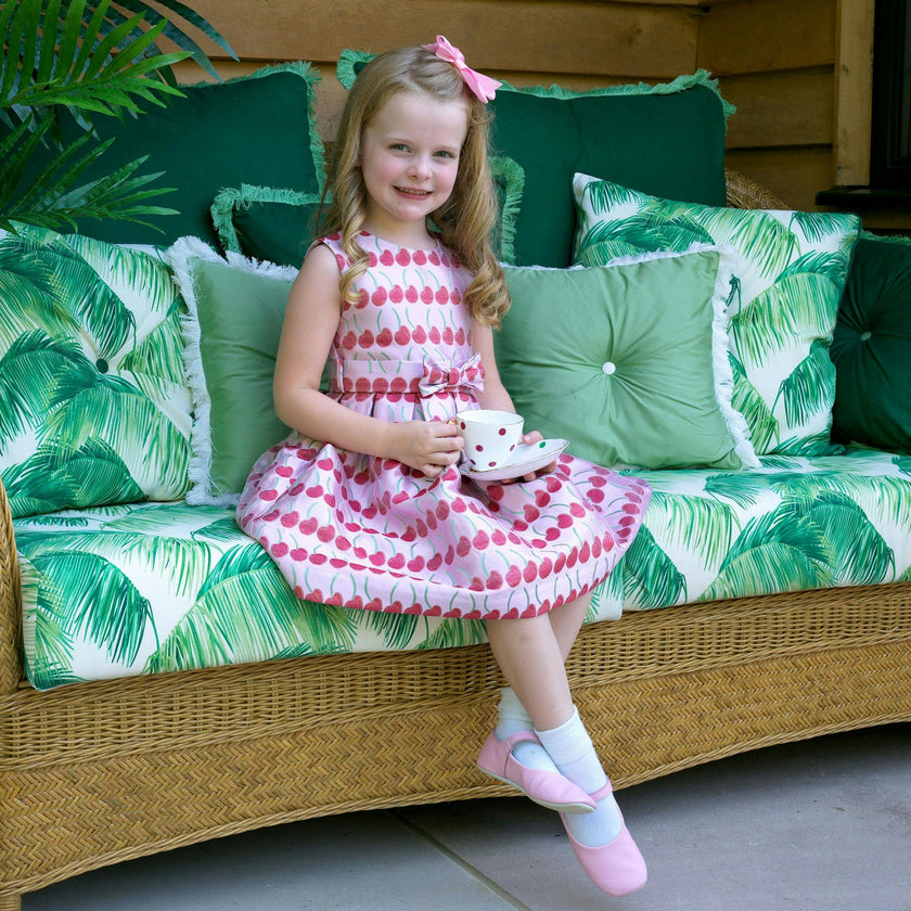 Cherry Damask Dress