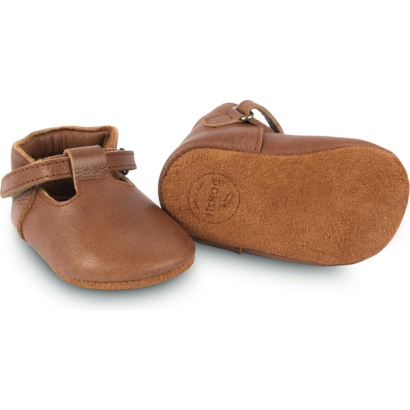 Elia Classic Leather T-Bar Shoes