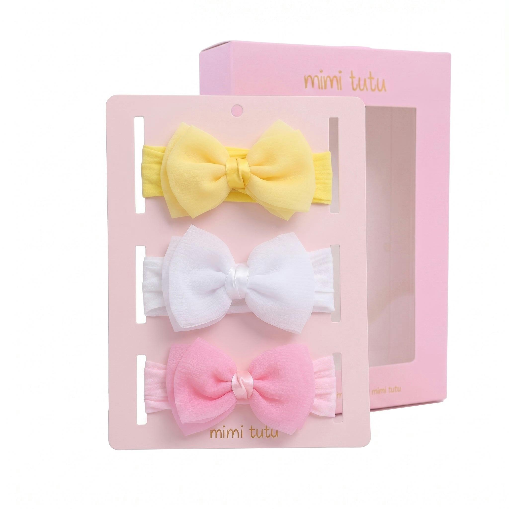 Sheer Knot Bow Headband