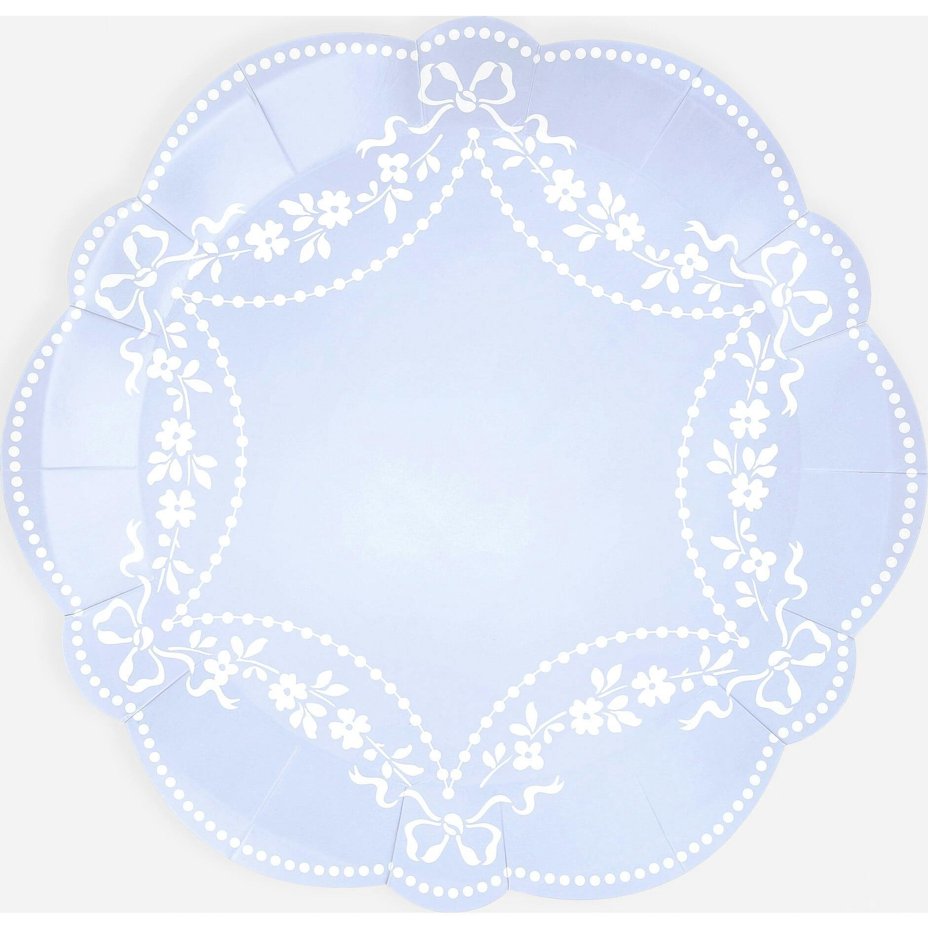 Rococo Blue Side Plates