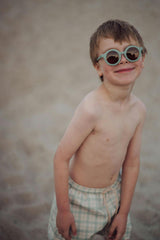 Original Round Sustainable Sunglasses | Bio-Based Bendable Polarized | Fern