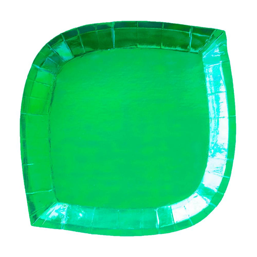 Posh Emerald City Plates - 3 Size Options