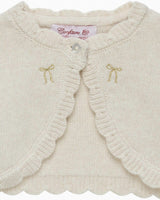 Baby Maria Embroidered Bolero Cardigan