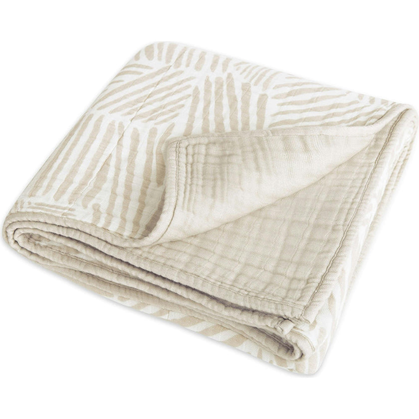 Organic Muslin Cotton 3-Layer Quilt