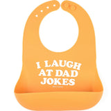 I Laugh at Dad Jokes Wonder Bib