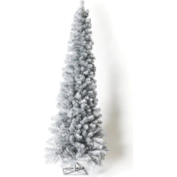 Silver Tinsel Tree