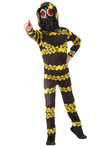Boys' Masked Biohazard Quarantine Caution Costume
