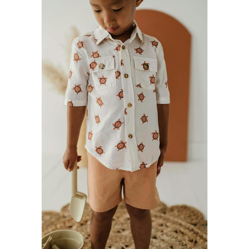 Boy's Dressy Shorts Sunset