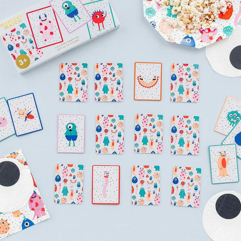 Little Monsters Memory Match Game