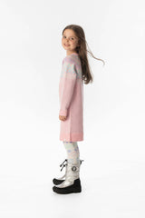 Knit Dress Light Pink