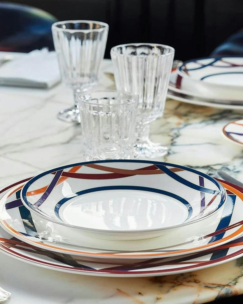Pickle Dish NASTRI  Multicolor diam. 9"
