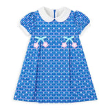 Floral Dress with Flower Ties