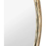 Renee Round Metal Mirror