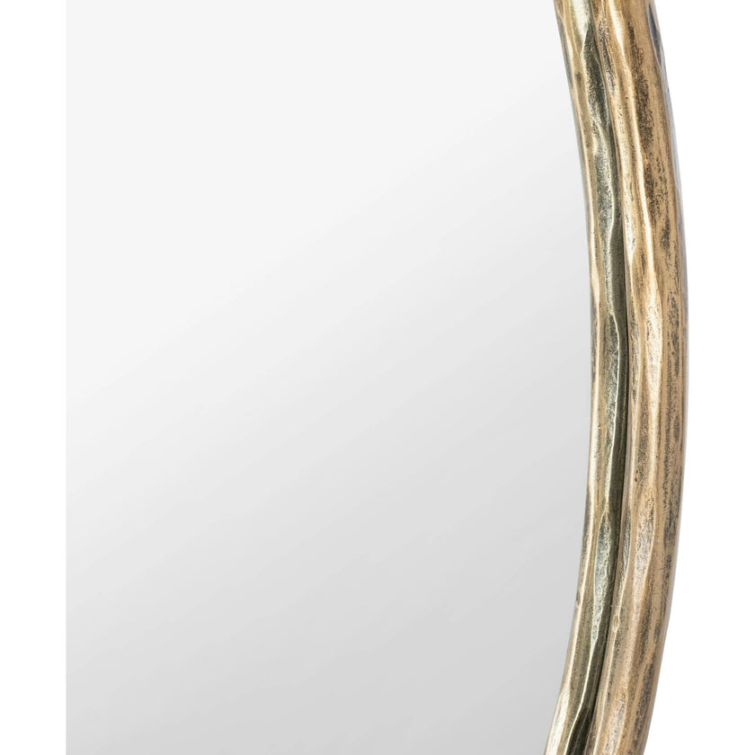 Renee Round Metal Mirror