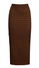 CARRIE TUBE SKIRT | ESPRESSO | EXCLUSIVE