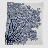 Coral Fan Throw